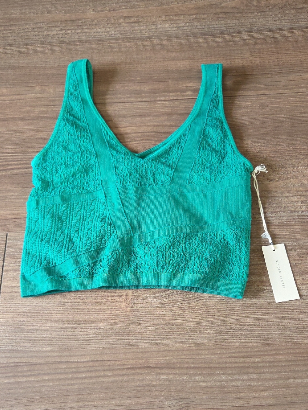 Gilded Intent Buckle Cropped Tank Top